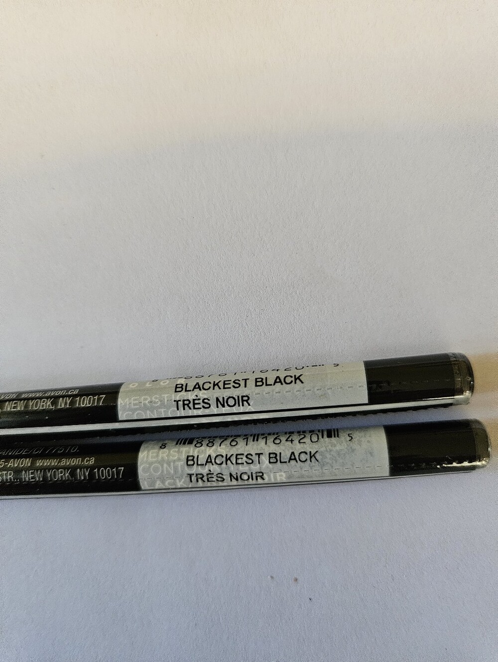 Avon True Color Glimmersticks Eyeliner Pencils - Blackest Black New/Unopened